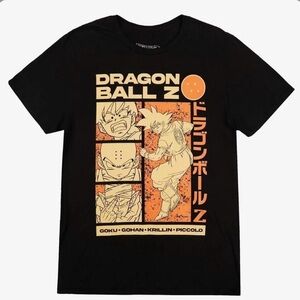 Men’s Small Dragon Ball Z Black Graphic T-Shirt